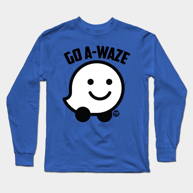 GO AWAZE Long Sleeve T-Shirt by toddgoldmanart